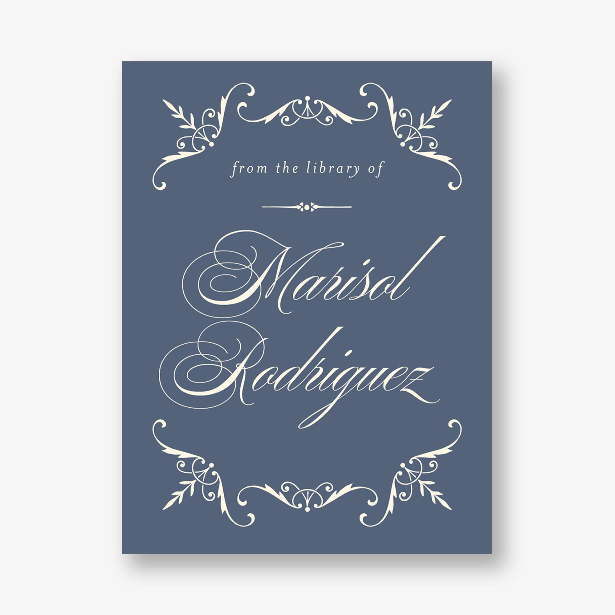 Vintage Filigree Adhesive Bookplates - Image 4