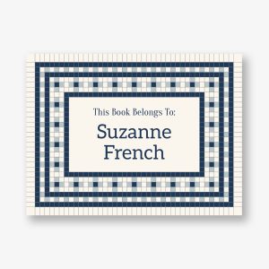 Vintage Tile Adhesive Bookplates
