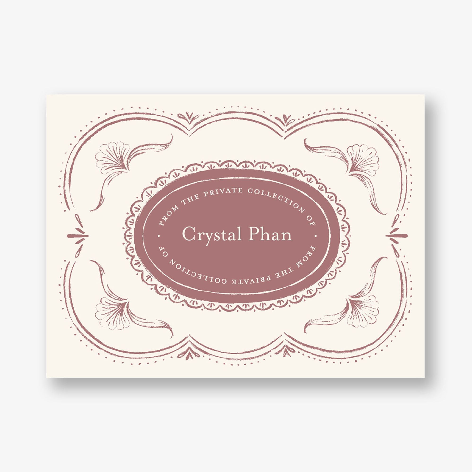 Vintage Scalloped Frame Adhesive Bookplates - Image 5