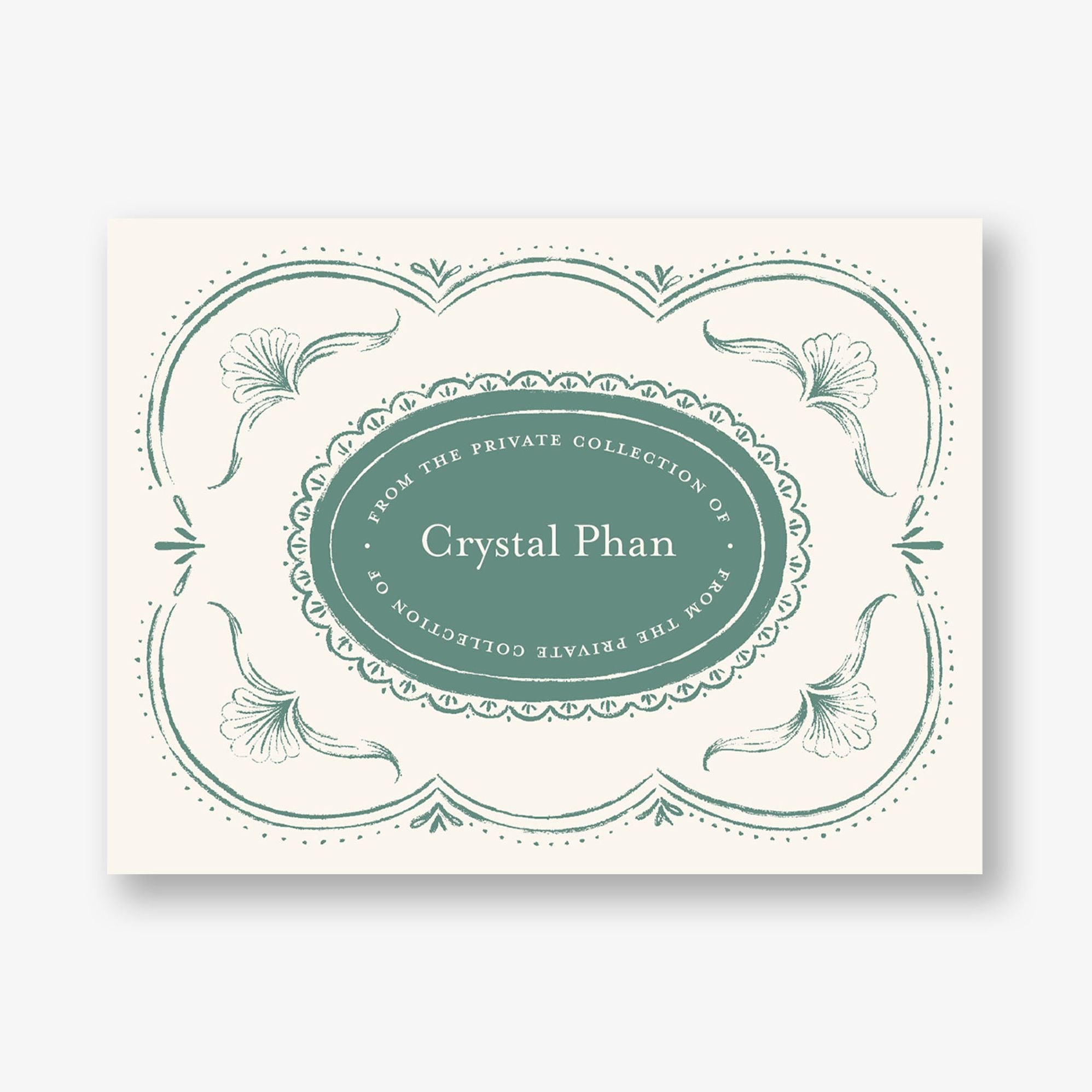 Vintage Scalloped Frame Adhesive Bookplates - Image 6