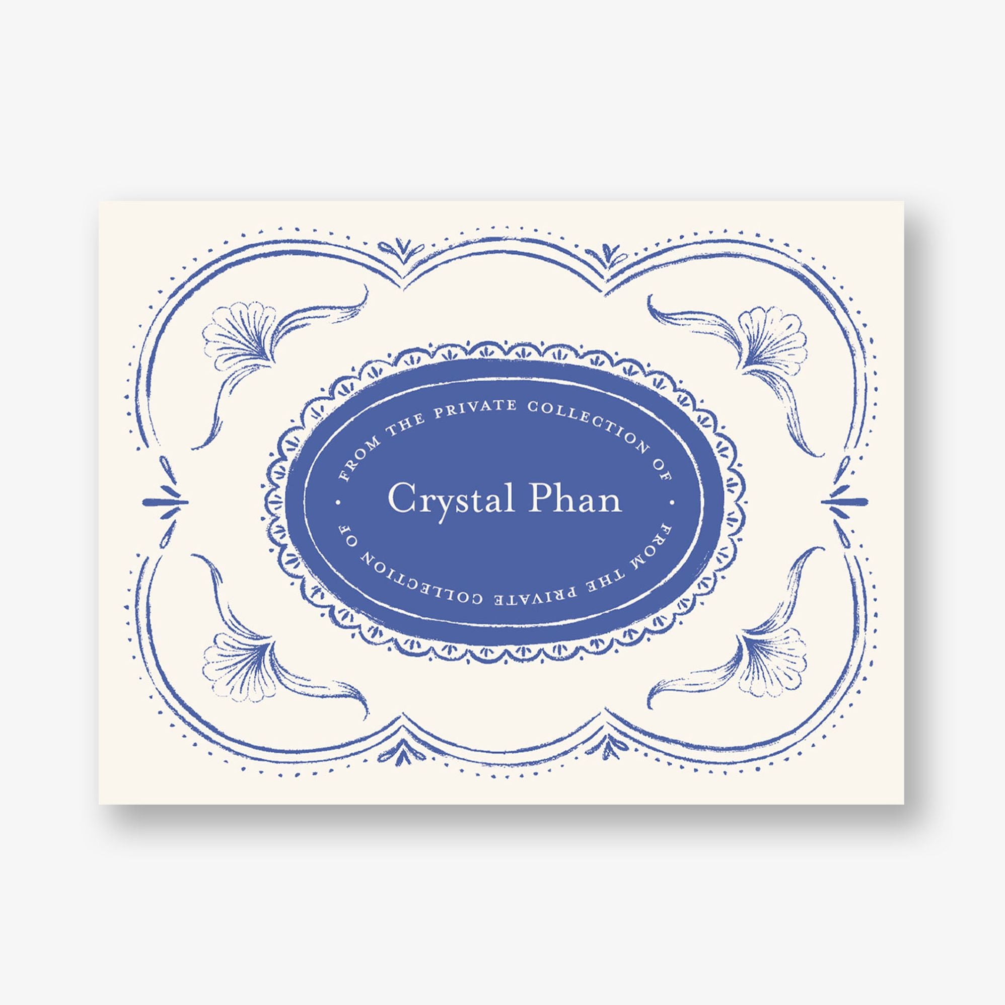 Vintage Scalloped Frame Adhesive Bookplates - Image 3