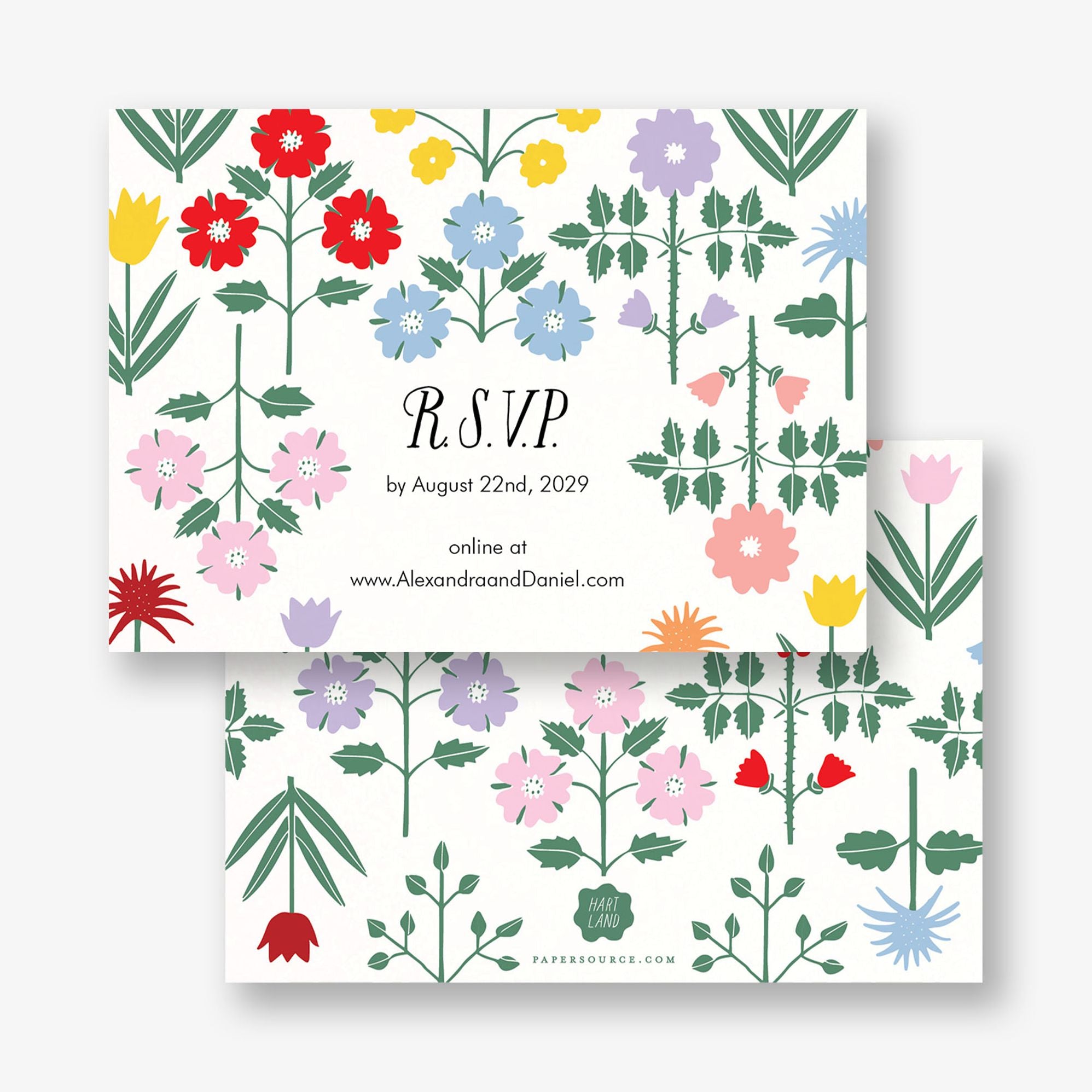 Betty's Garden Response Card - Image 3