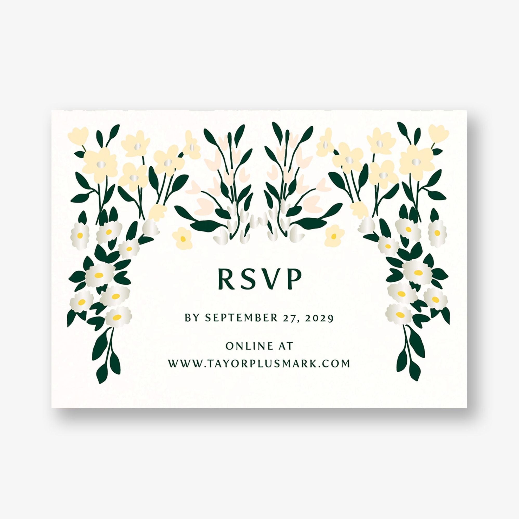 Cottage Garden Foil Response Card - Image 5