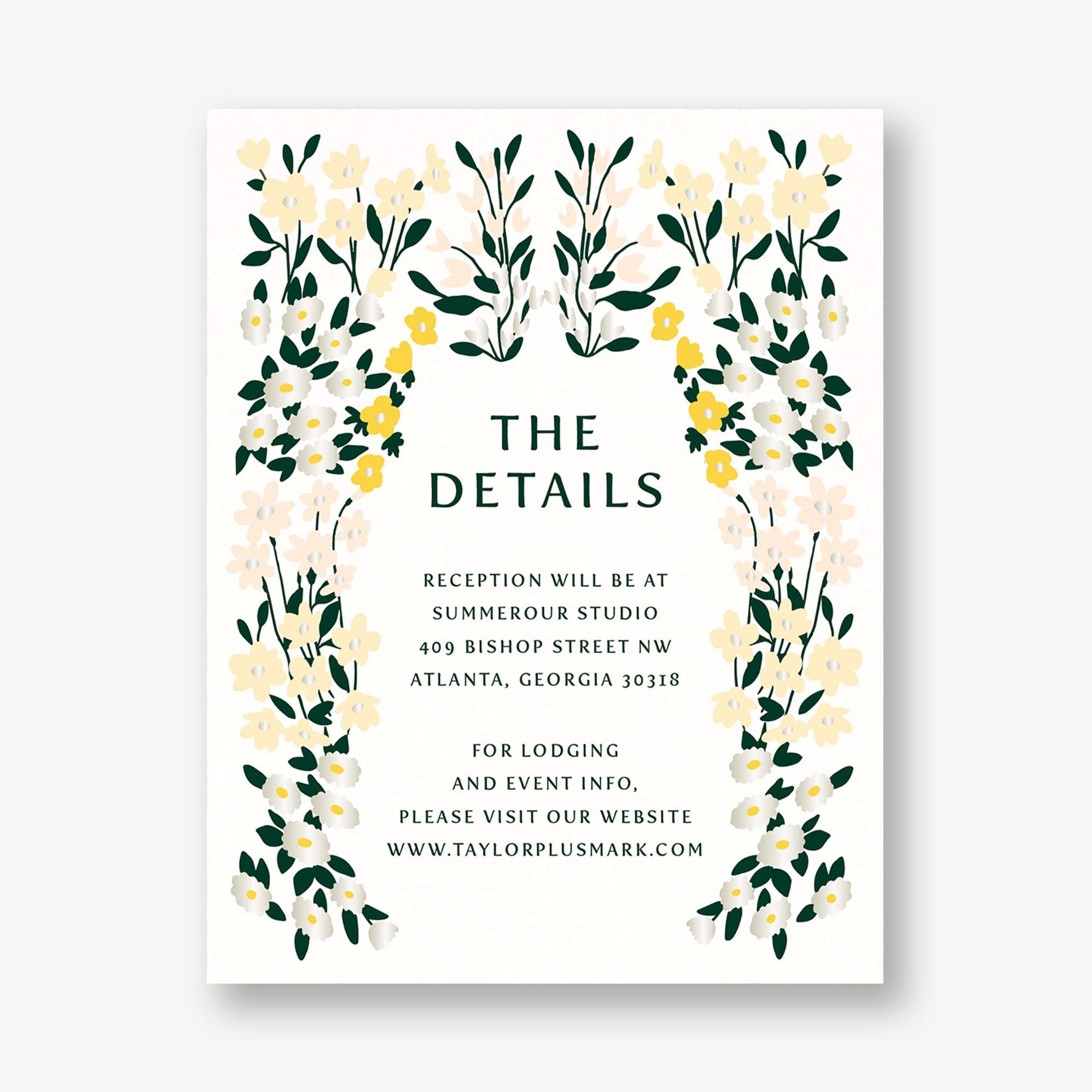 Cottage Garden Foil Information Card - Image 5