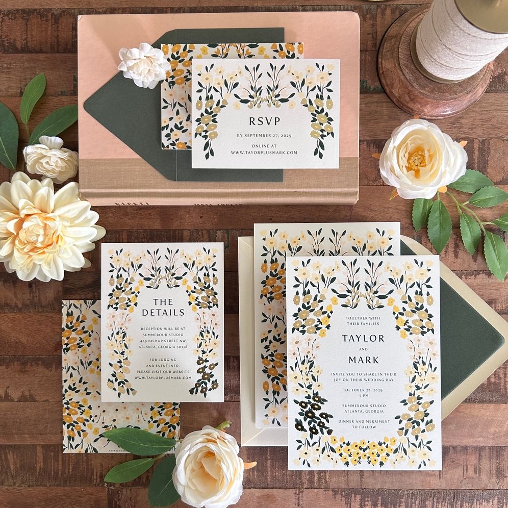 Cottage Garden Foil Information Card - Image 6