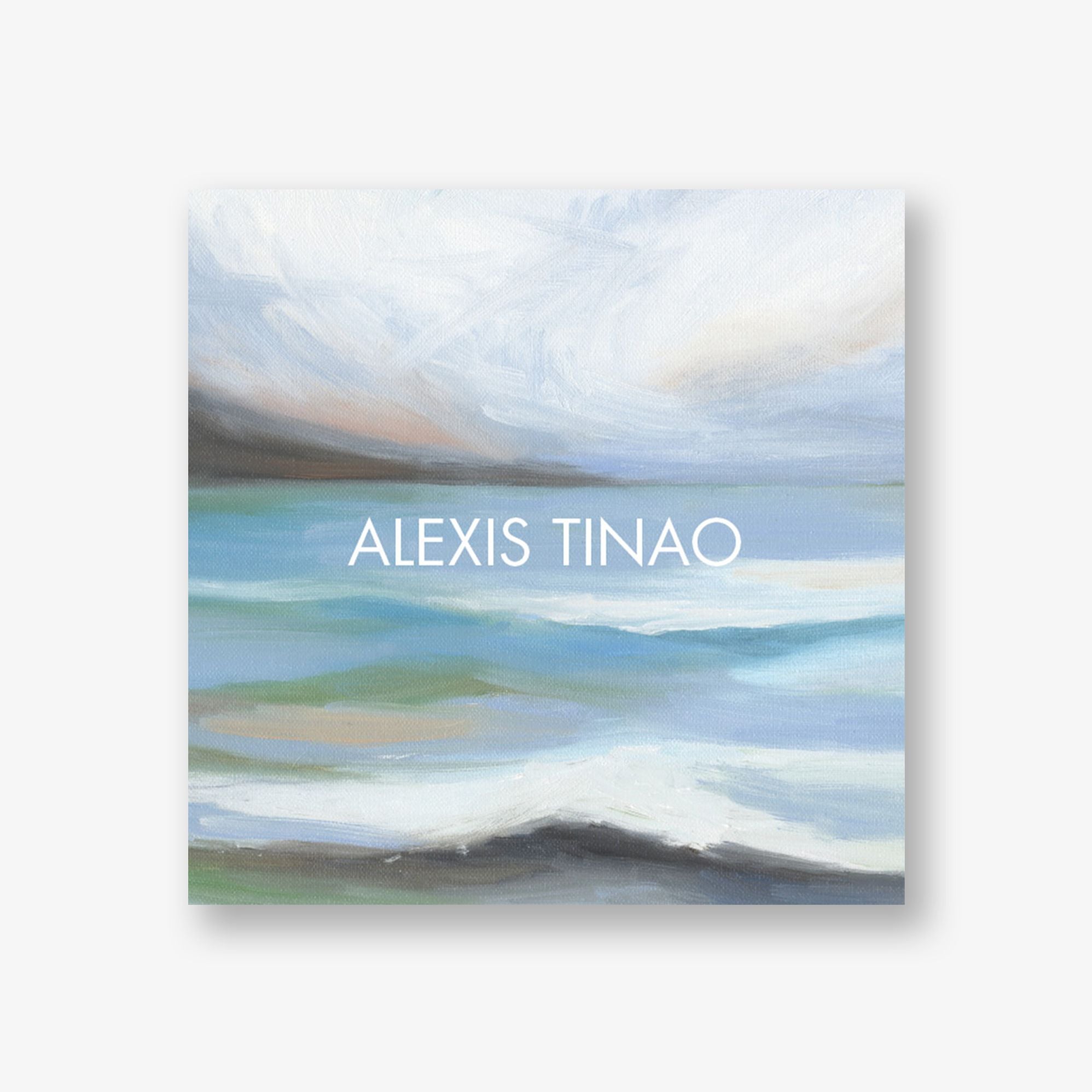 Ocean Waves Square Personalized Label - Image 2