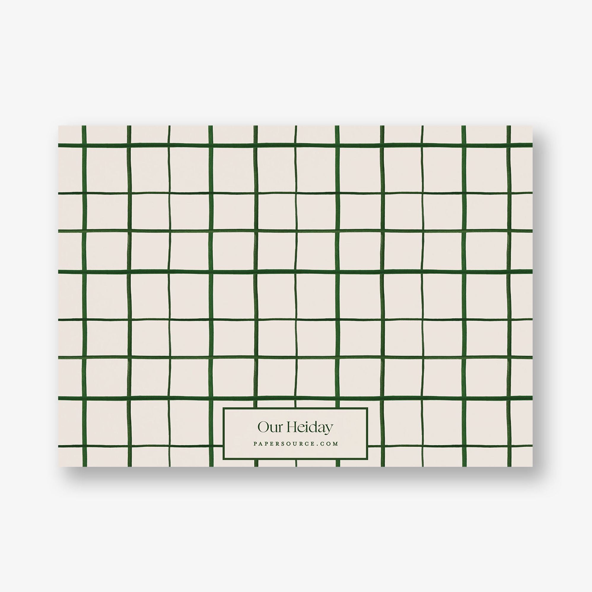 Emerald Grid Stationery - Image 3