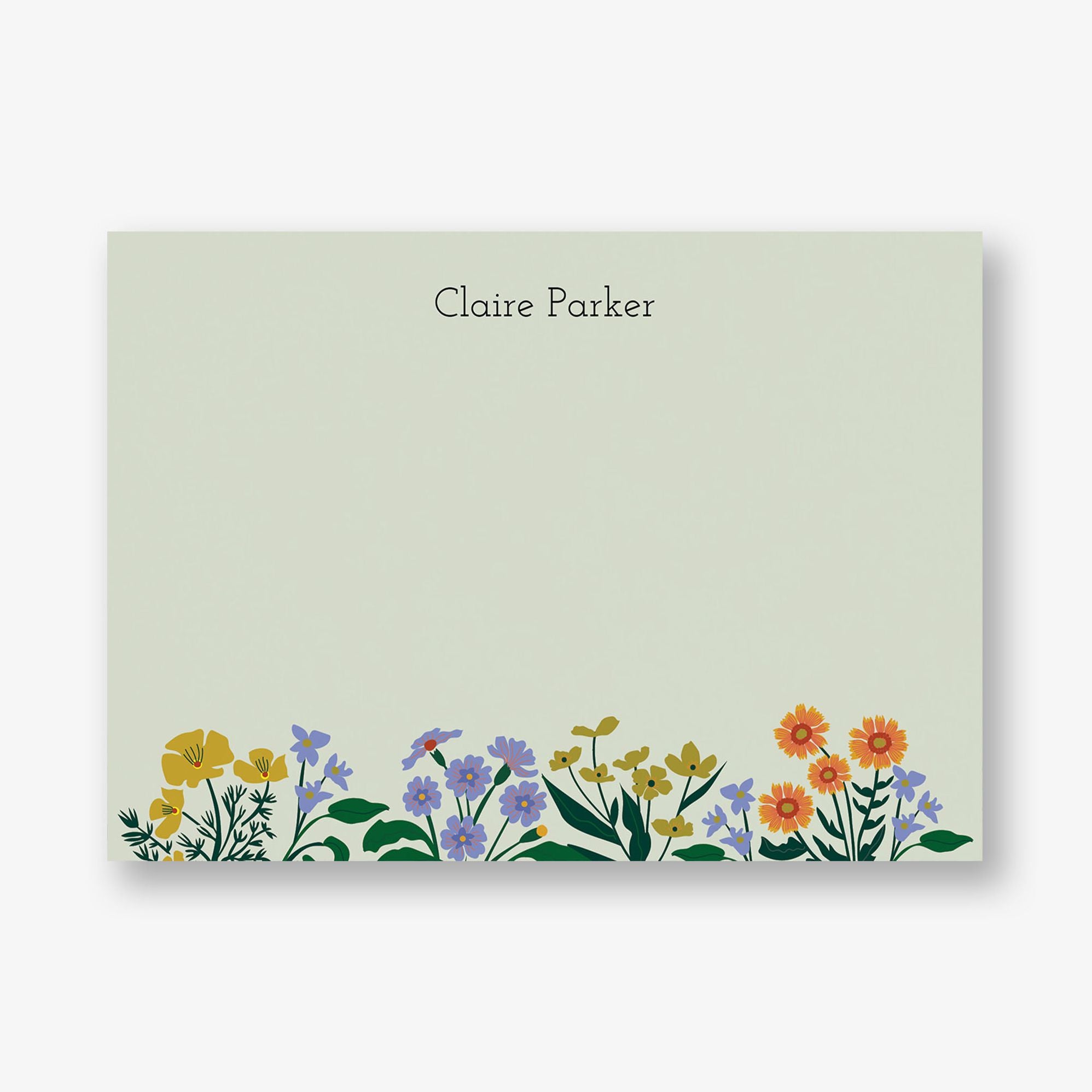 Wildflower Field Stationery