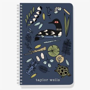 Loon and Lake Custom Journal