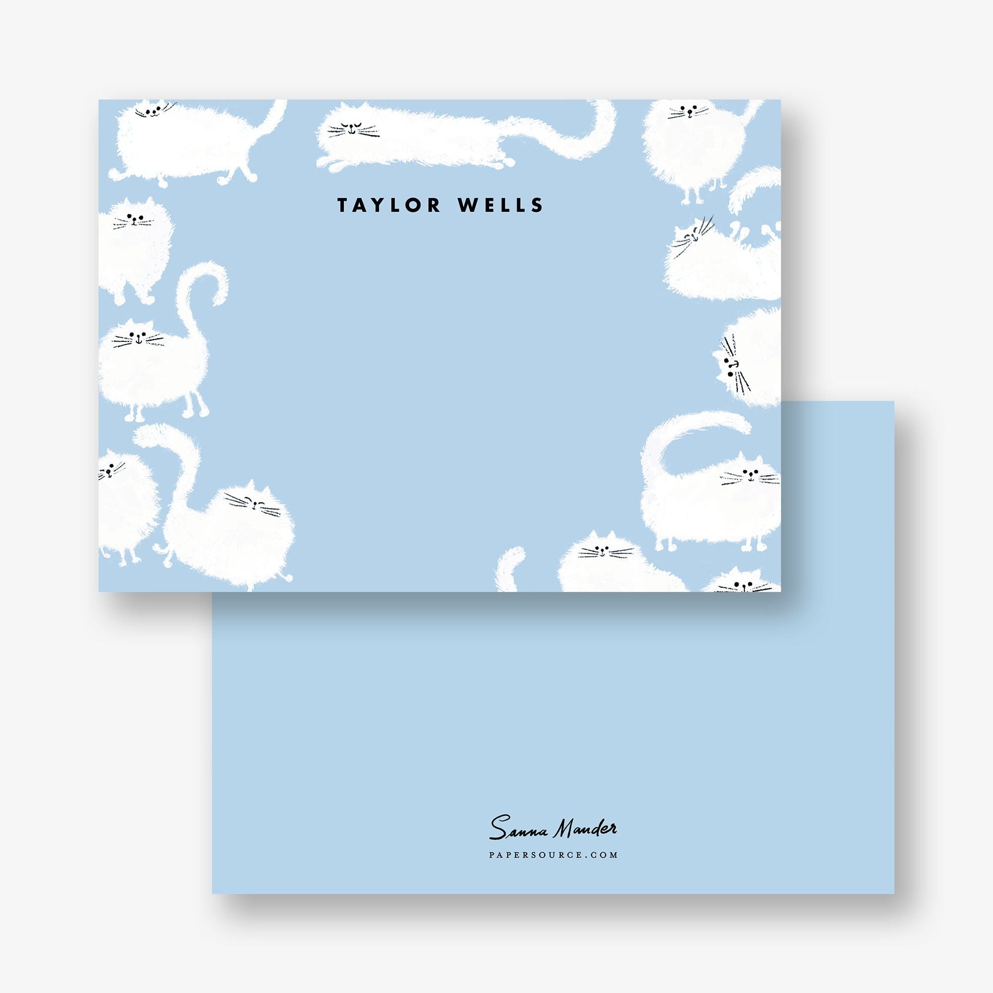 Fluffy Cat Stationery - Image 2