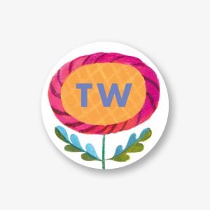 Kurbits Personalized Circle Label