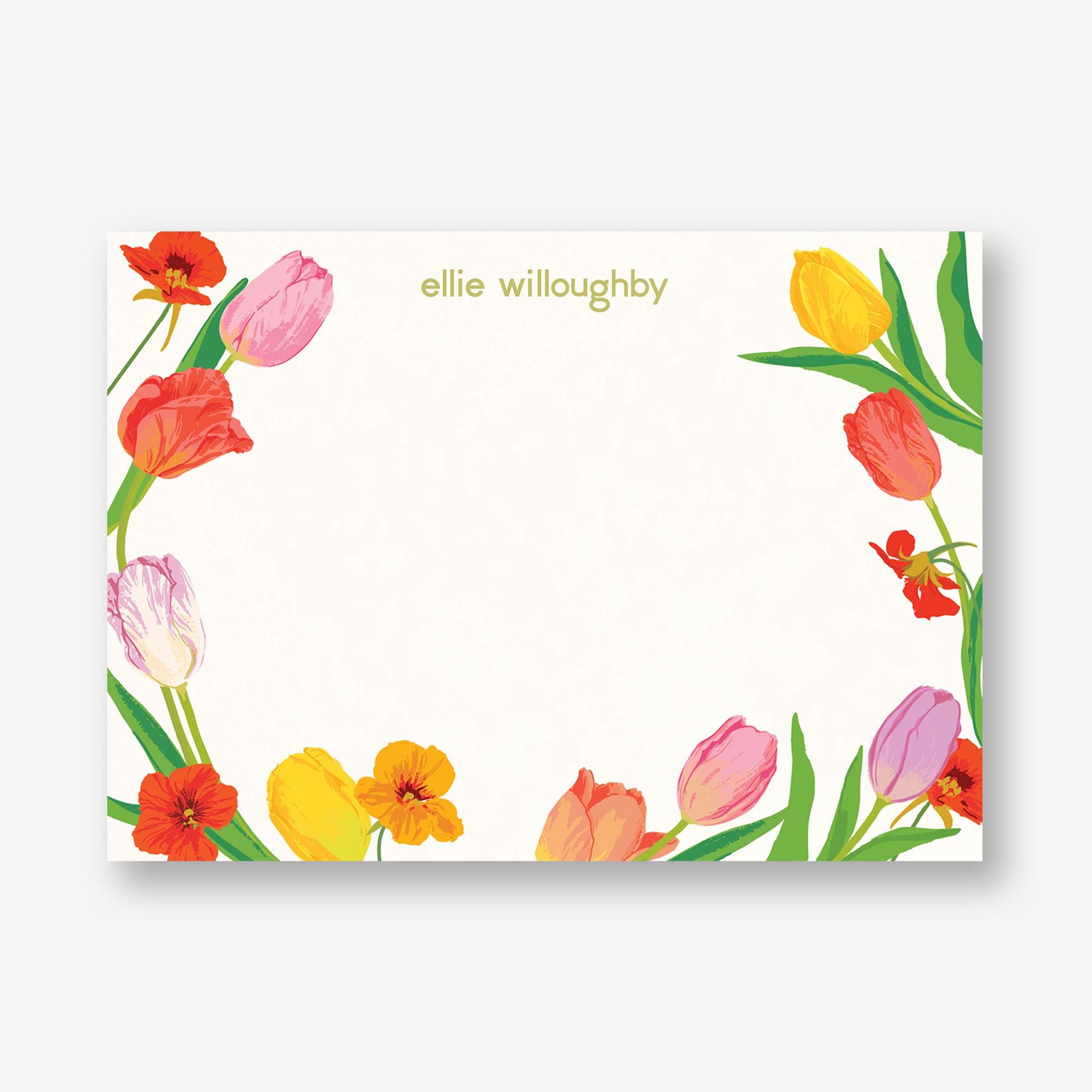 Spring Floral Stationery