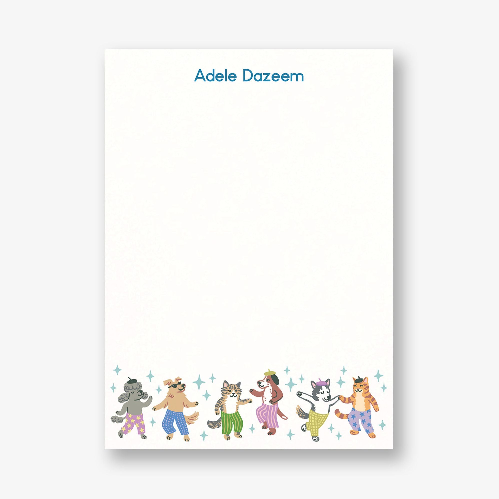 Groovy Animals Stationery