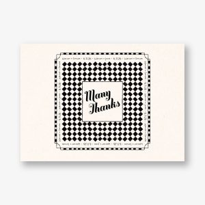 Vintage NYC Deli Thank You Card