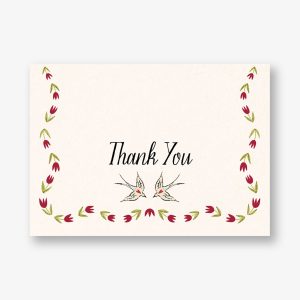 Folk Maximalist Thank You Card