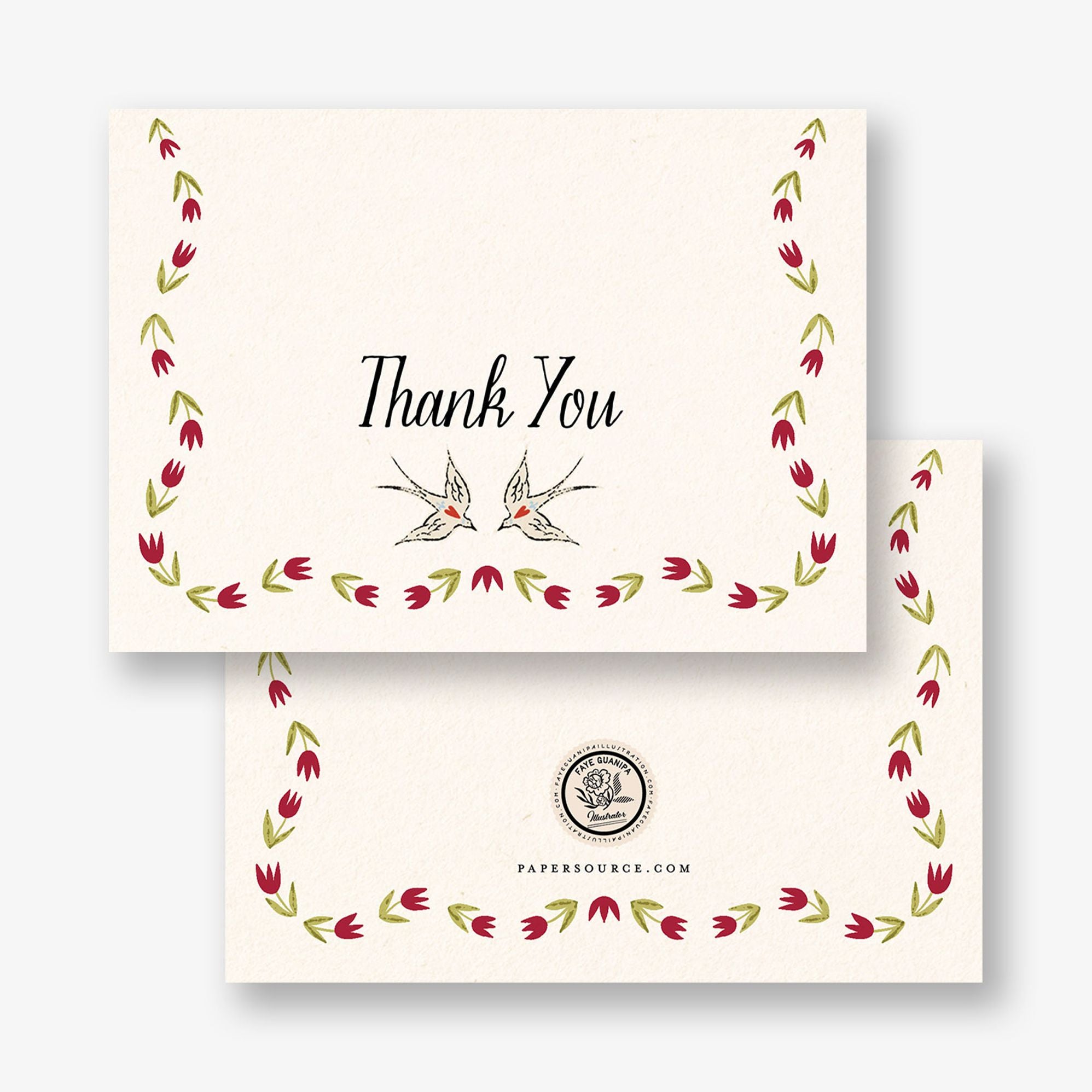 Folk Maximalist Thank You Card - Image 3
