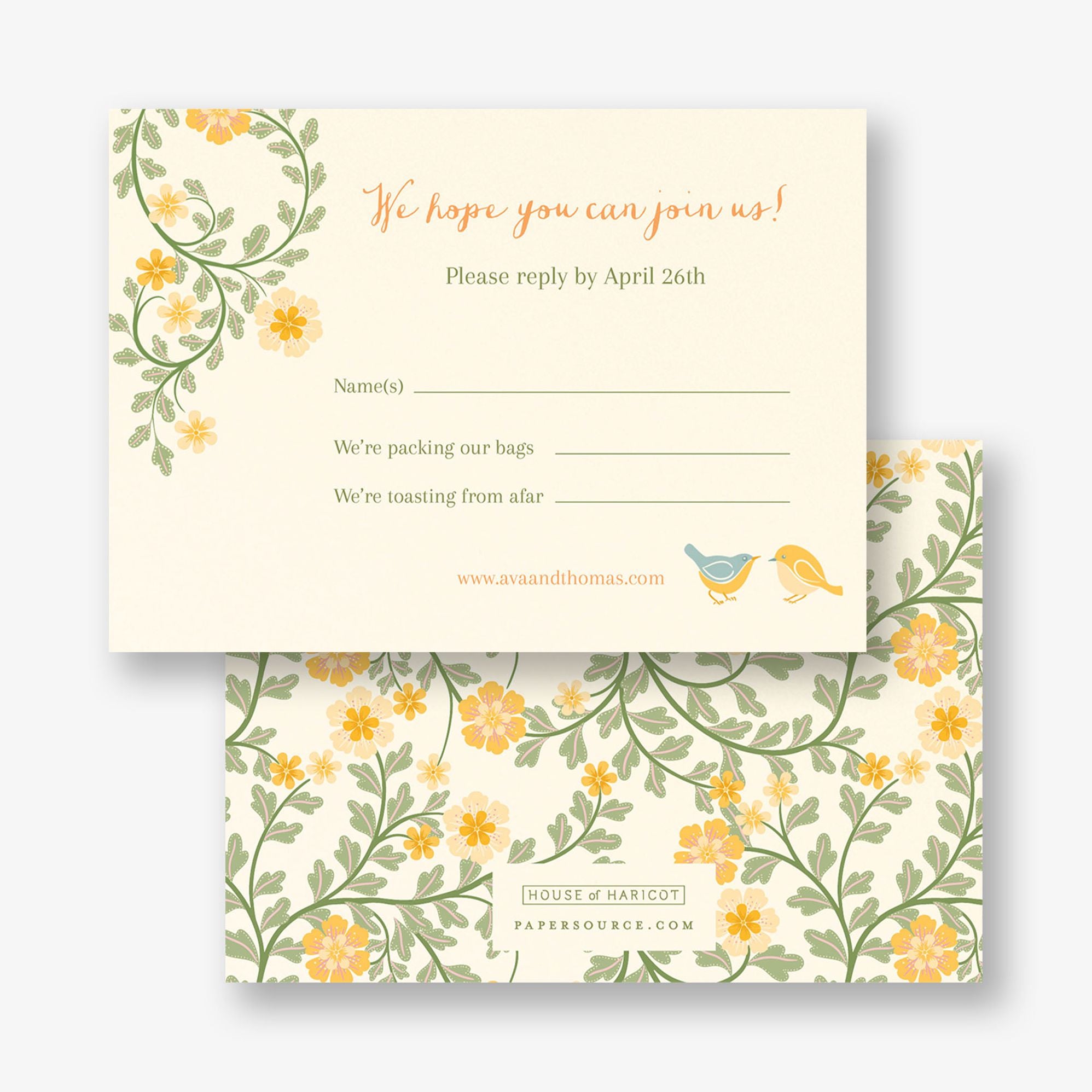 Flower Garden Response Card - Image 3