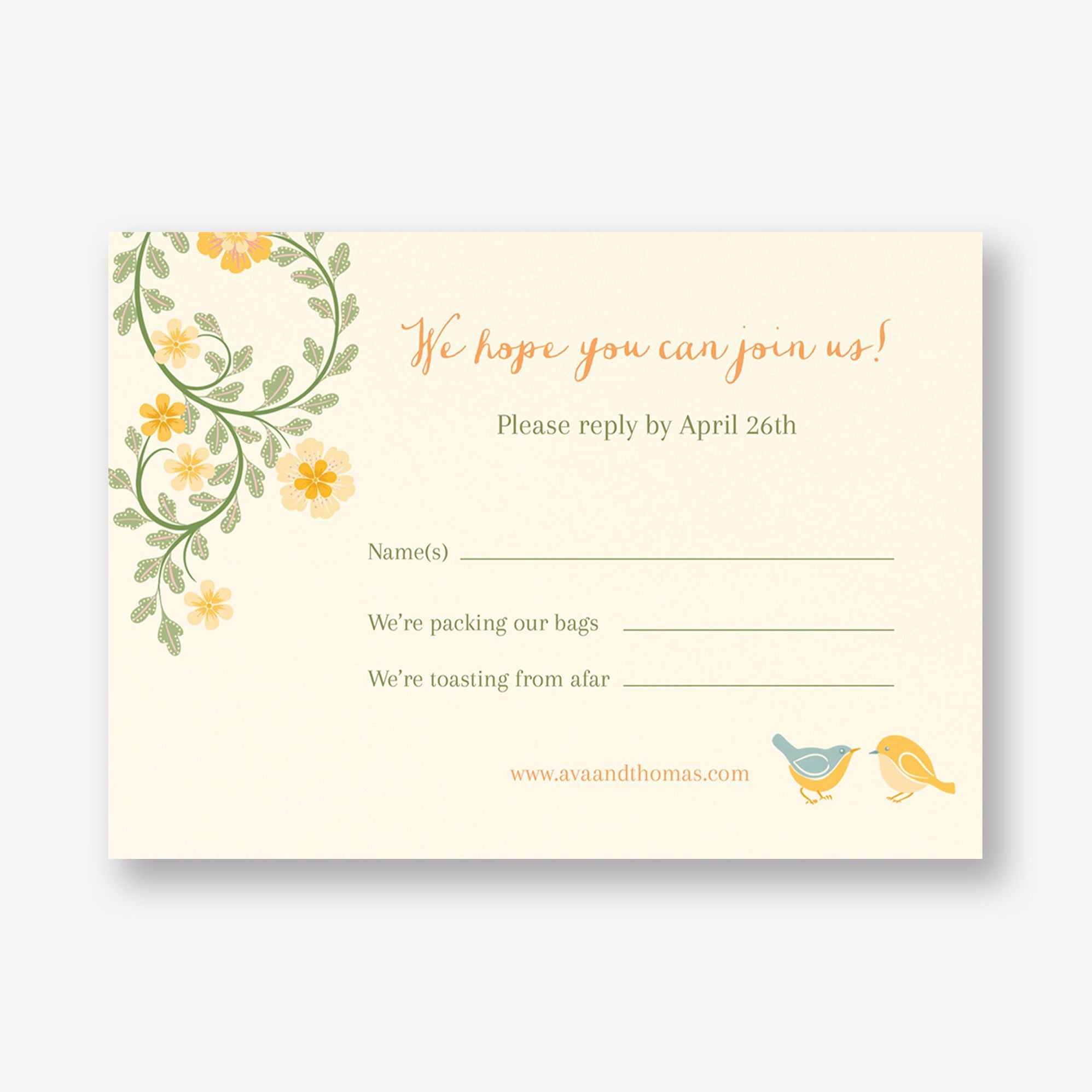 Flower Garden Response Card - Image 6