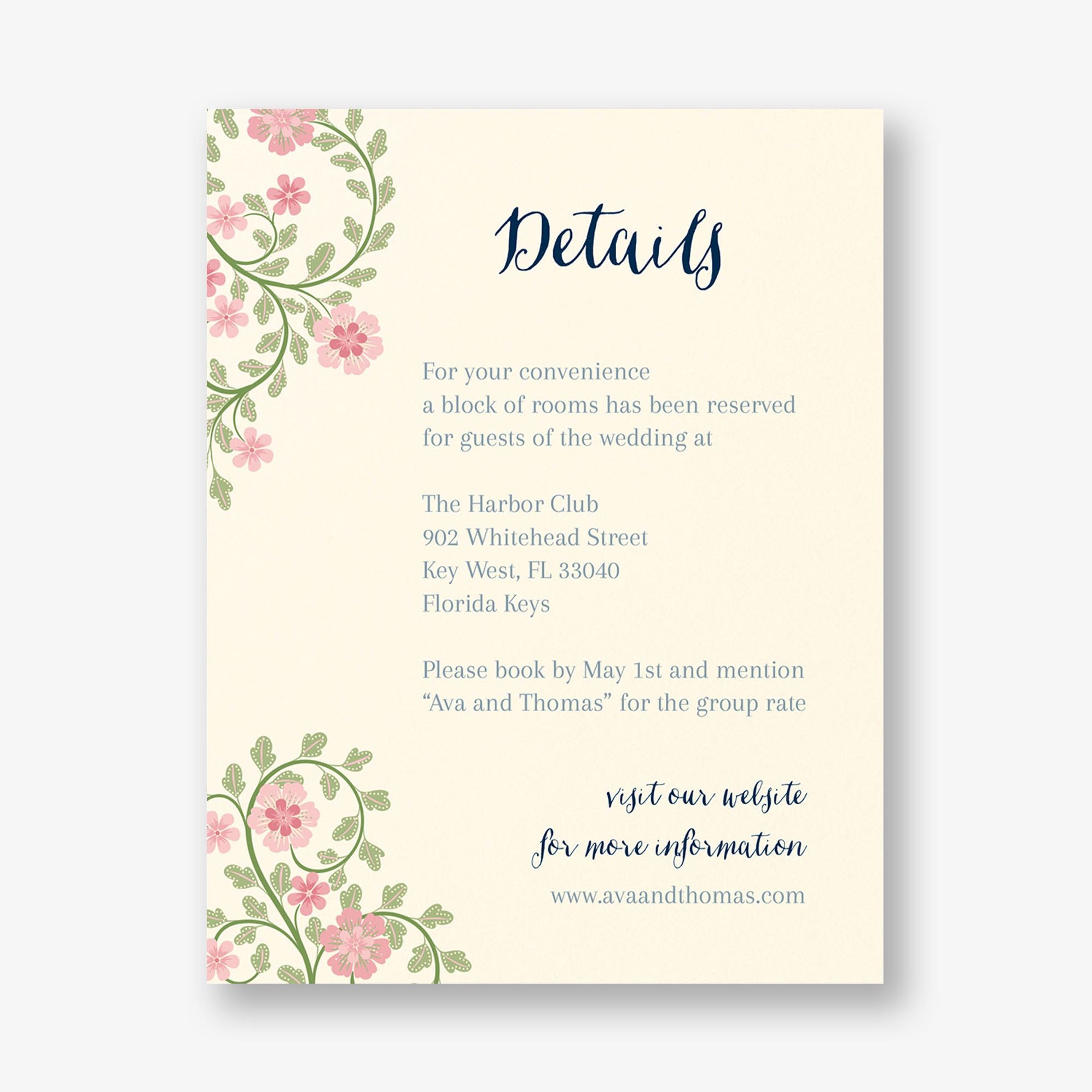 Flower Garden Information Card - Image 2