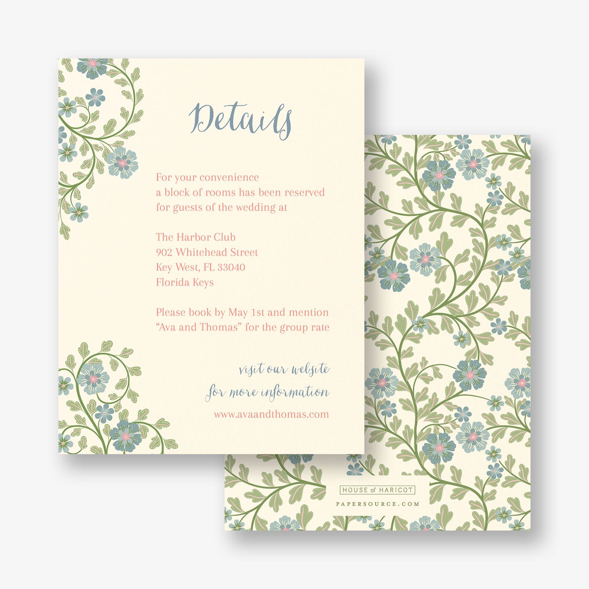 Flower Garden Information Card - Image 3