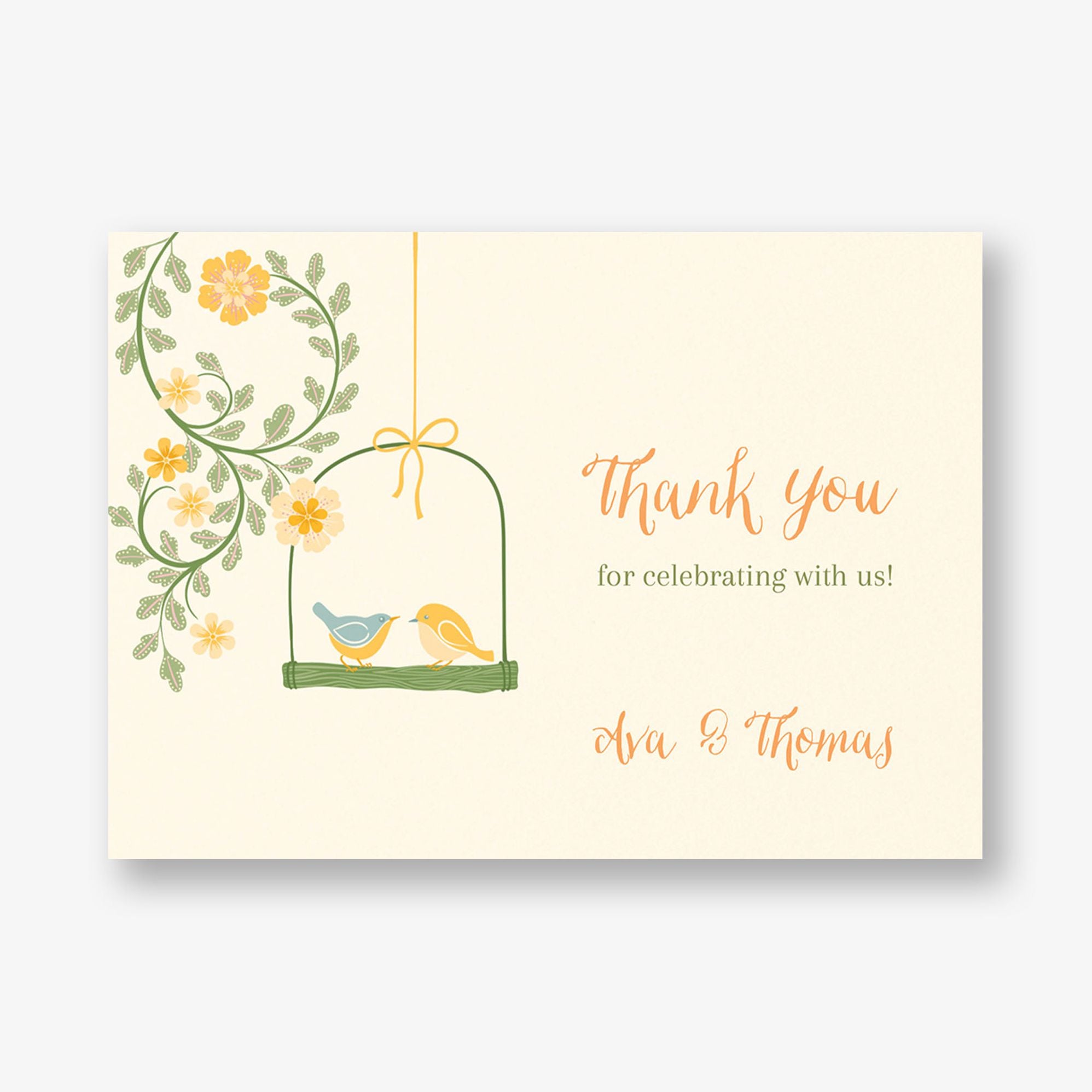 Flower Garden Thank You Card - Image 3