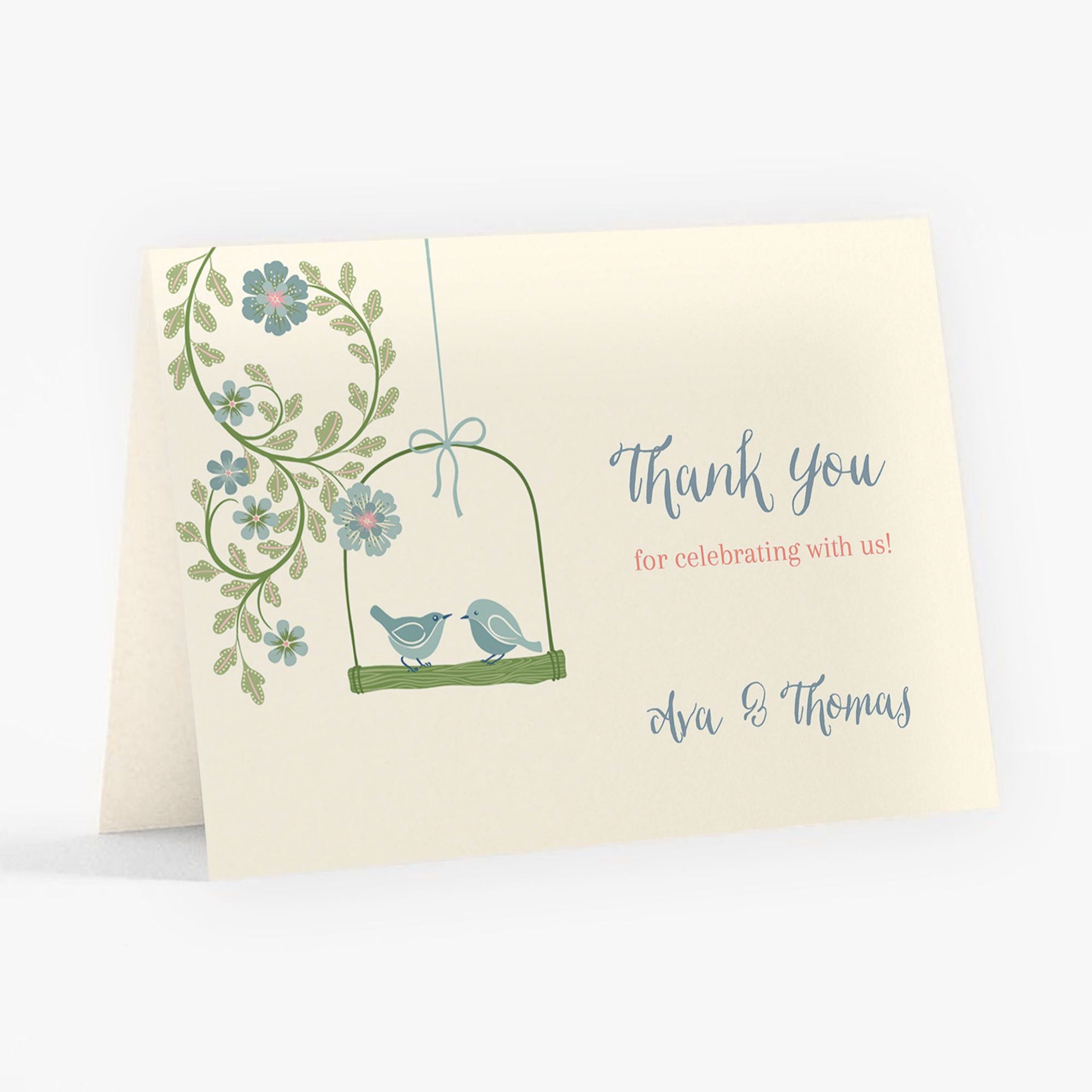 Flower Garden Thank You Card - Image 4