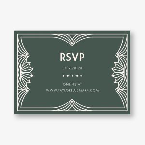 Deco Frame Response Card