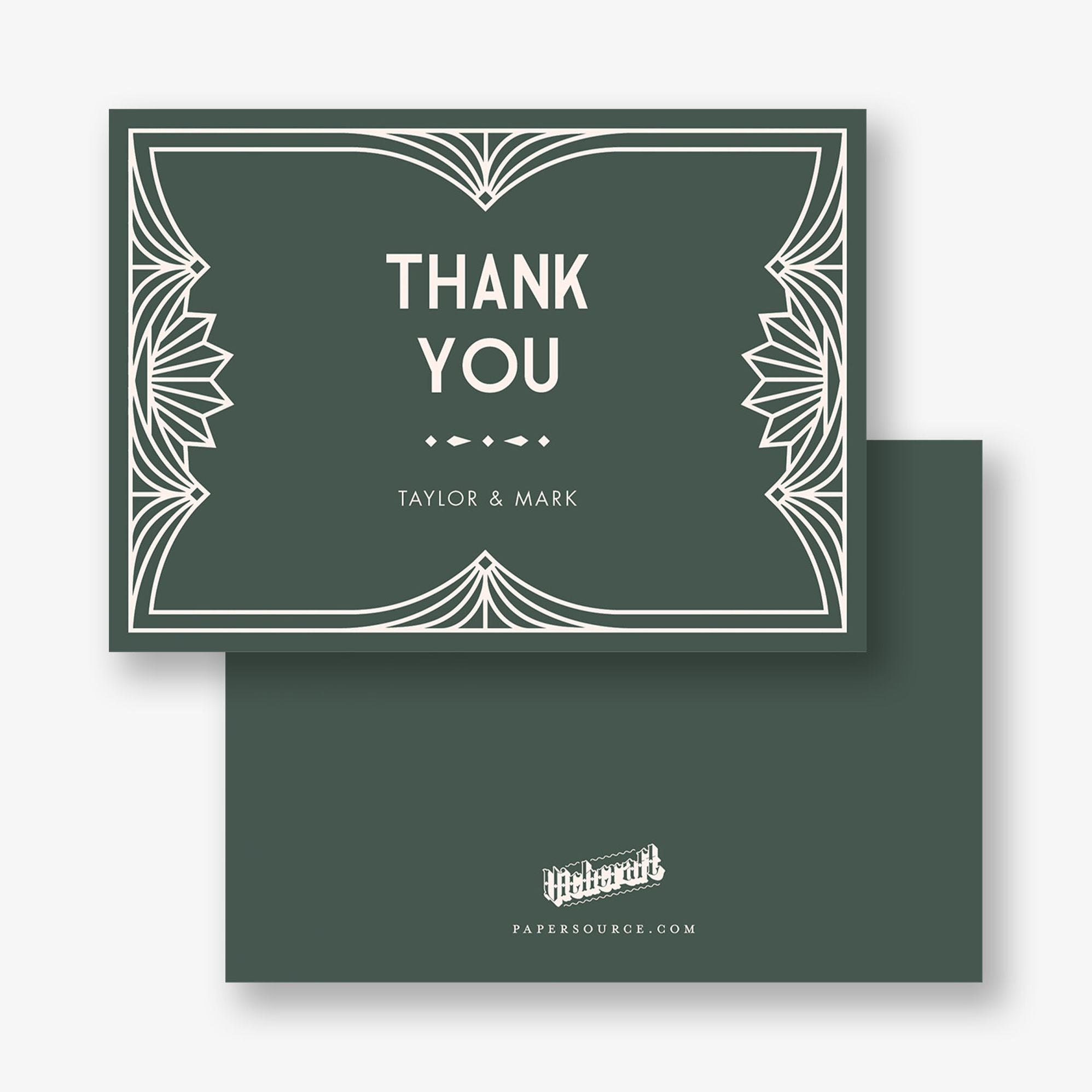 Deco Frame Thank You Card - Image 3
