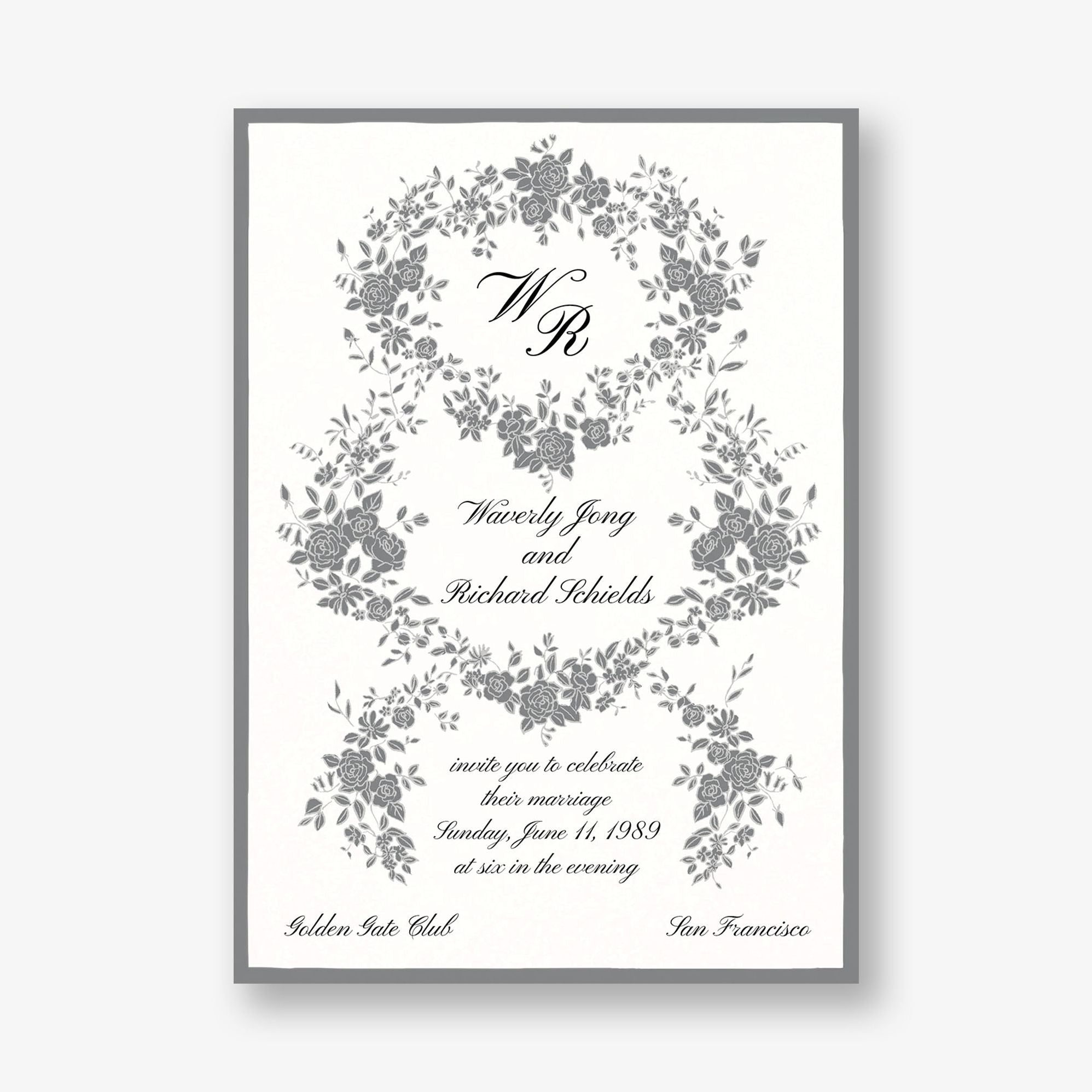 Precious Meadow Wedding Invitation - Image 2