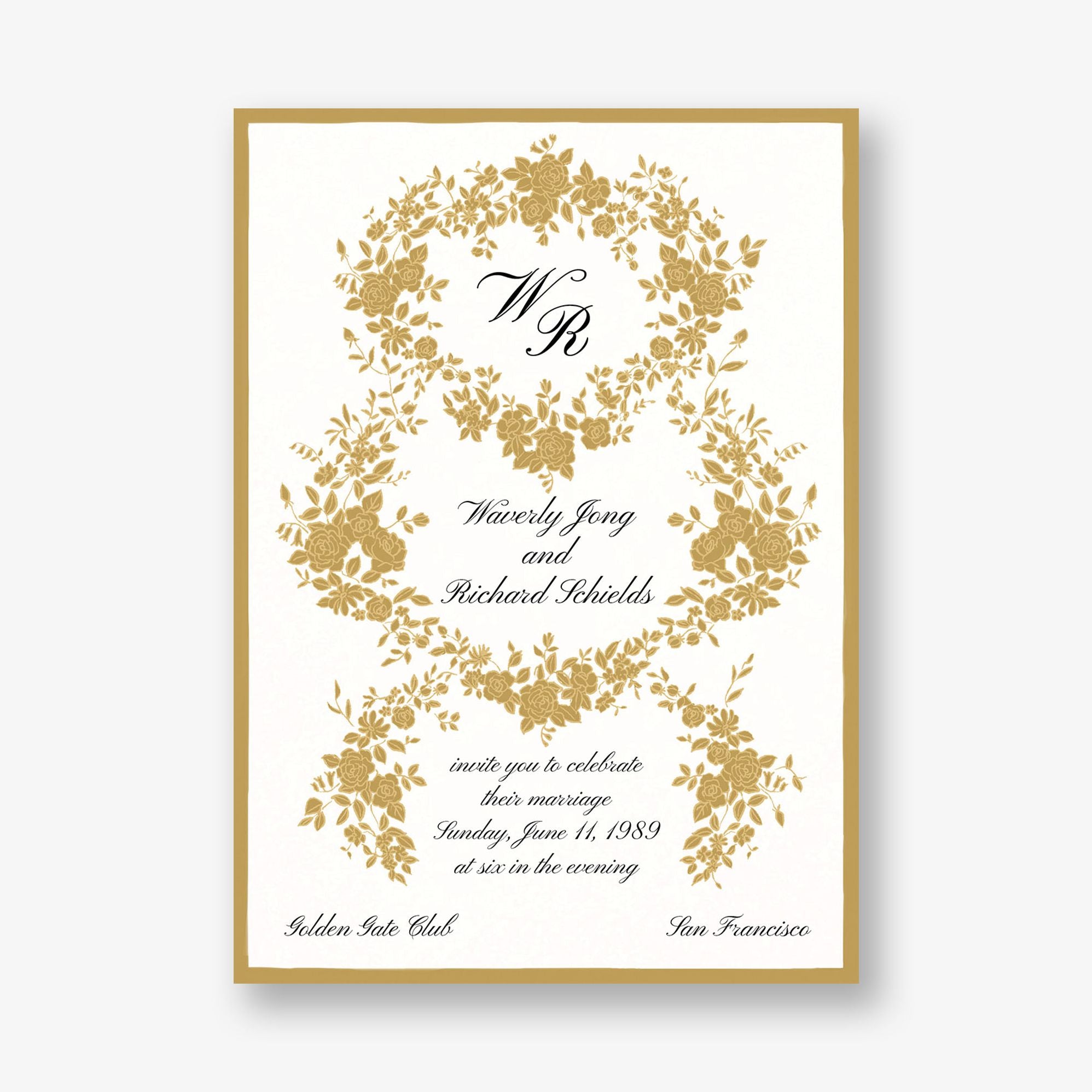 Precious Meadow Wedding Invitation - Image 3