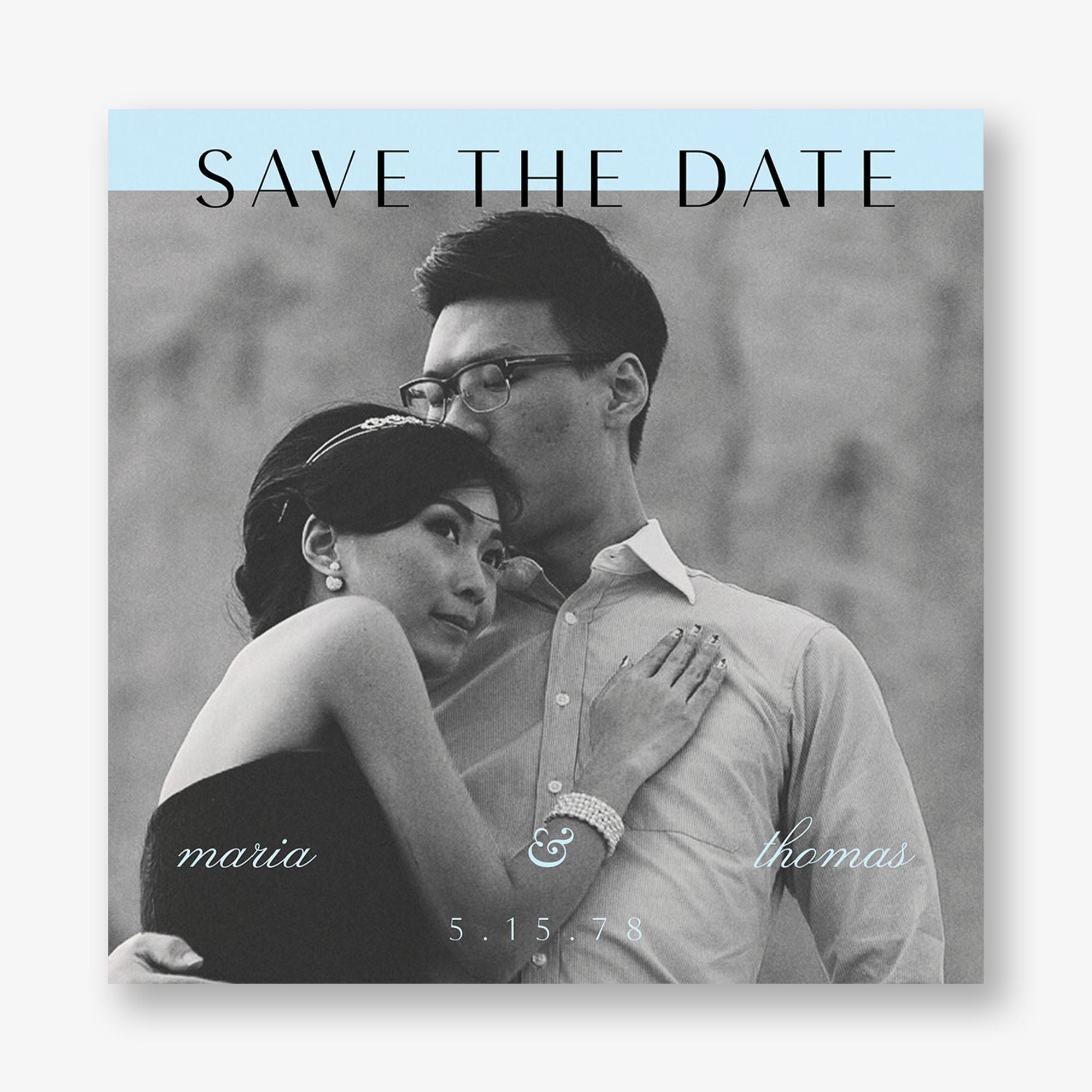 Modern Muse Photo Save the Date - Image 4