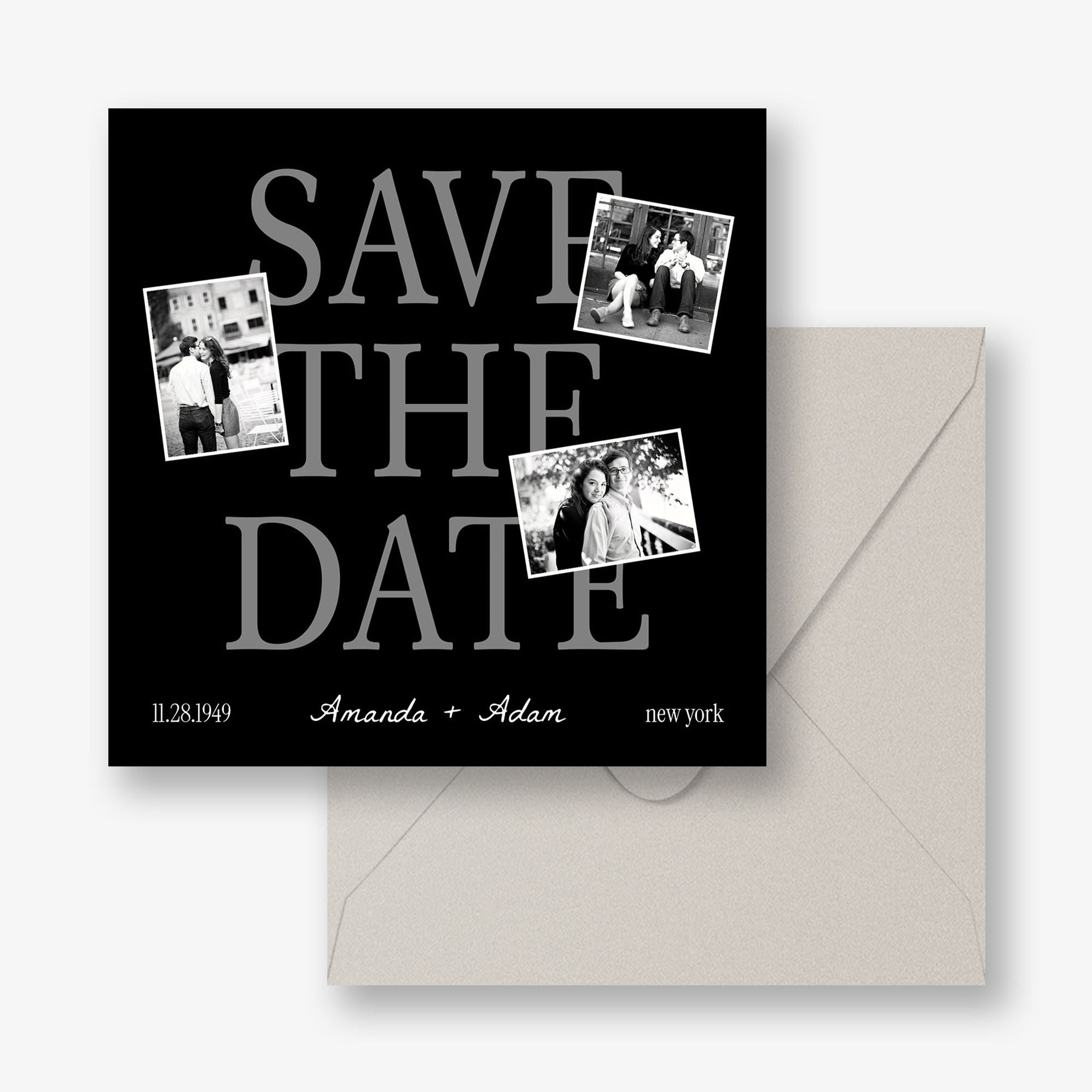 For the Scrapbook Photo Save the Date - Image 2