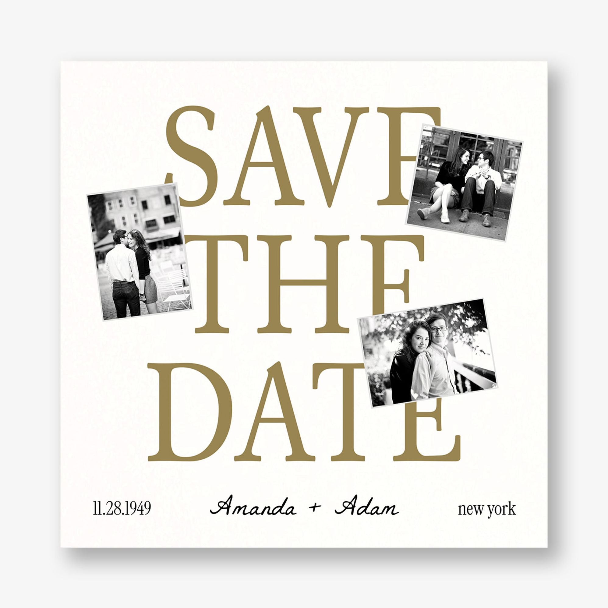 For the Scrapbook Photo Save the Date - Image 3