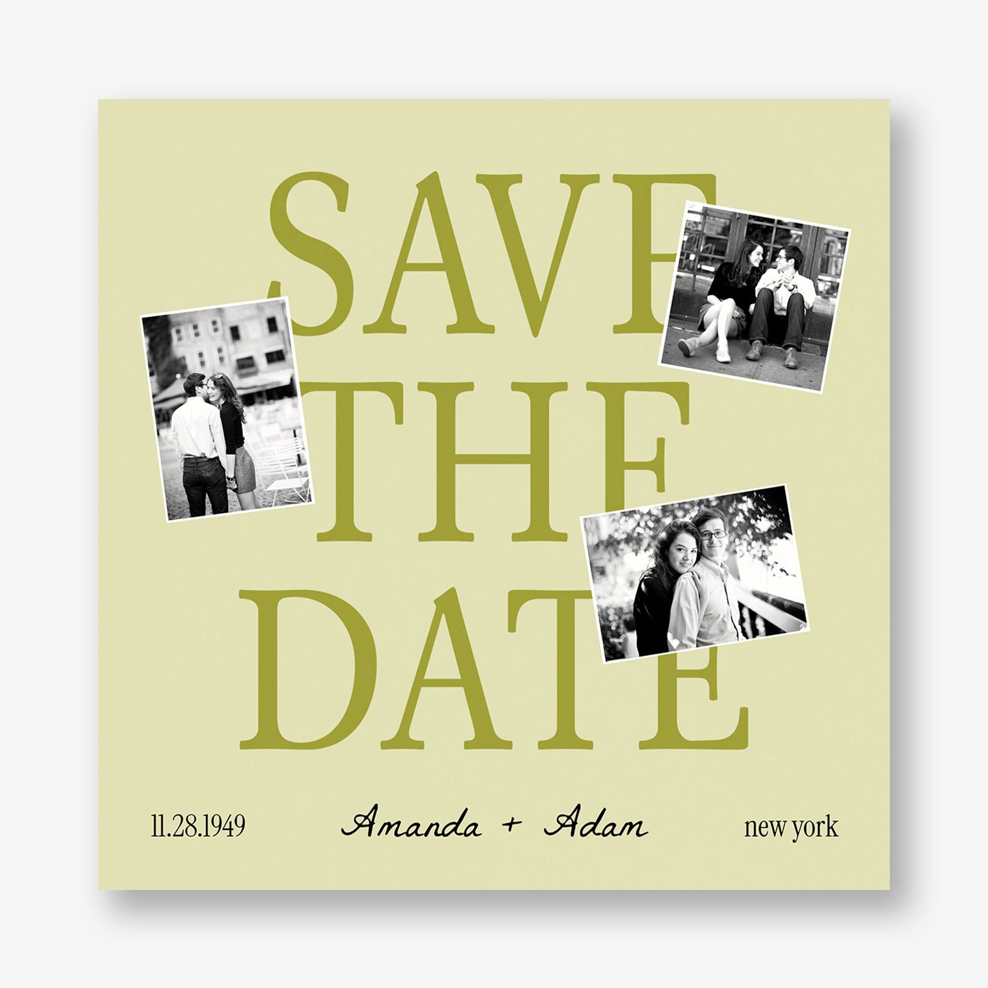 For the Scrapbook Photo Save the Date - Image 5