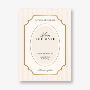 Heritage Frame Foil Save the Date