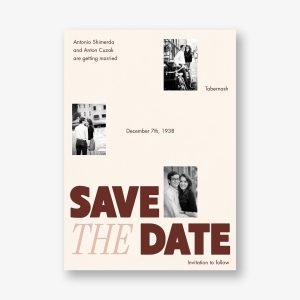 Gallery Notes Photo Save the Date