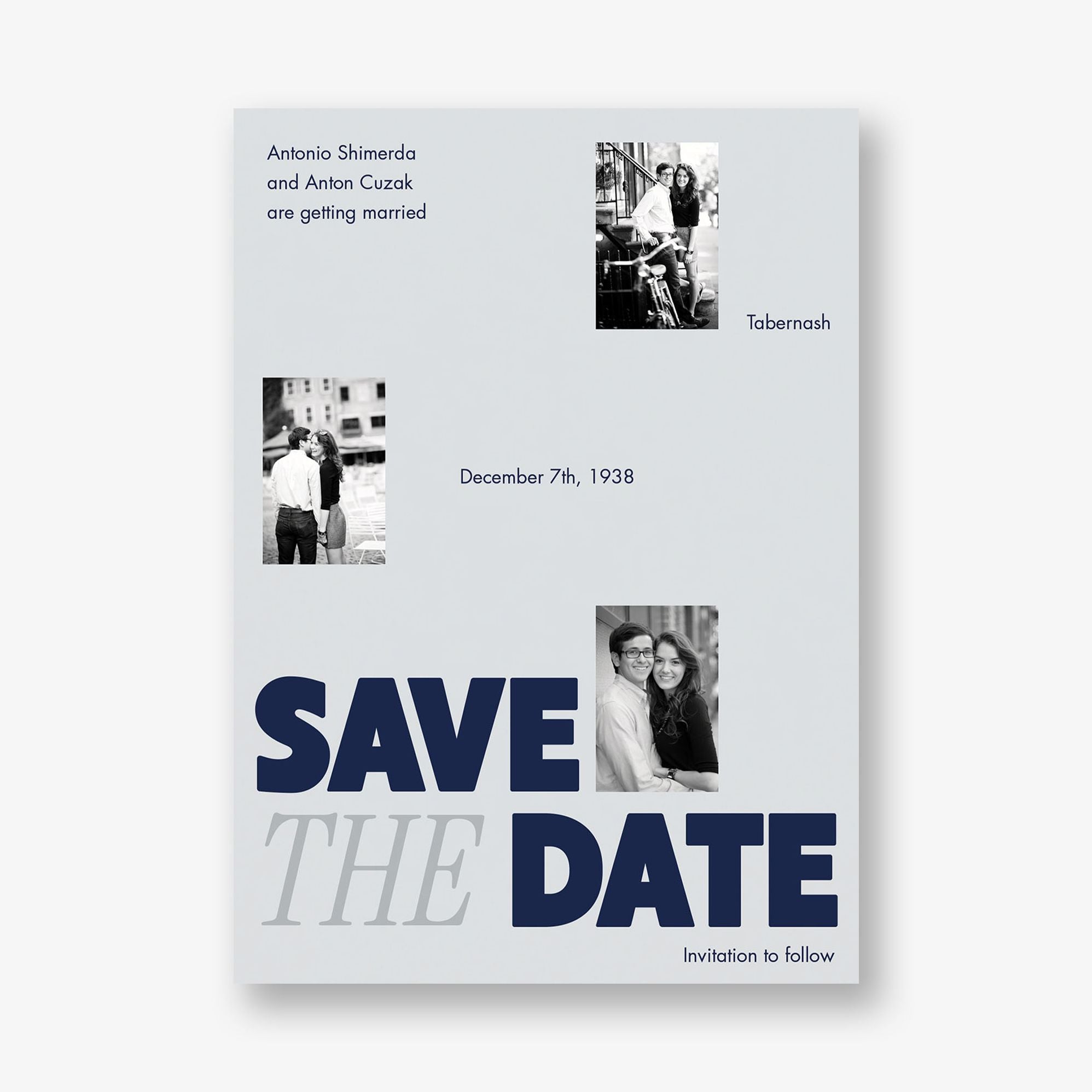 Gallery Notes Photo Save the Date - Image 2