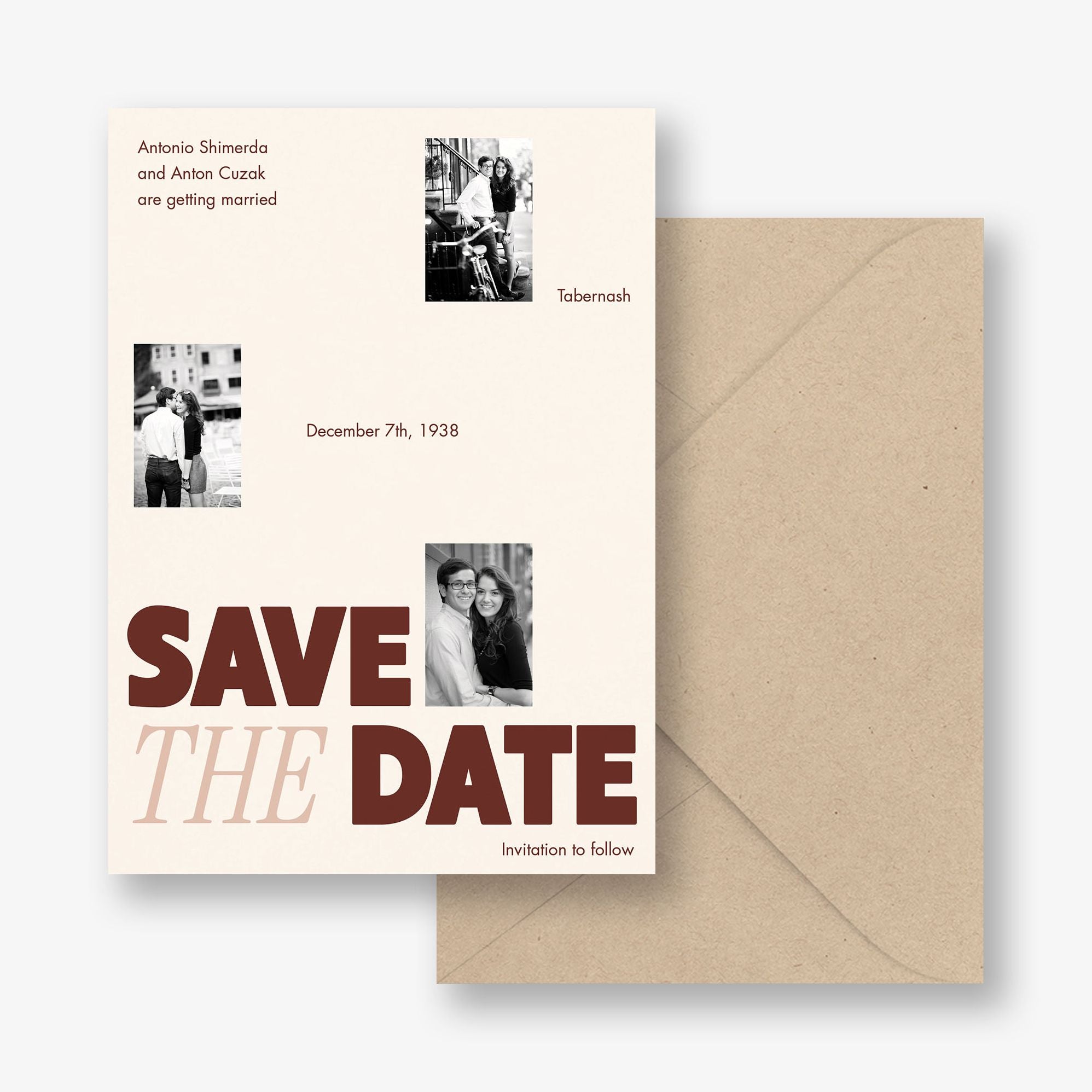 Gallery Notes Photo Save the Date - Image 3