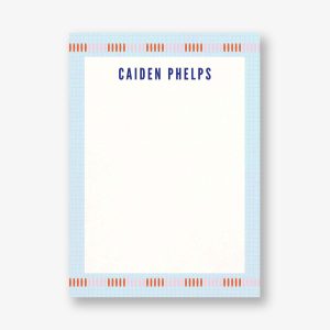 Pool Stripes Stationery