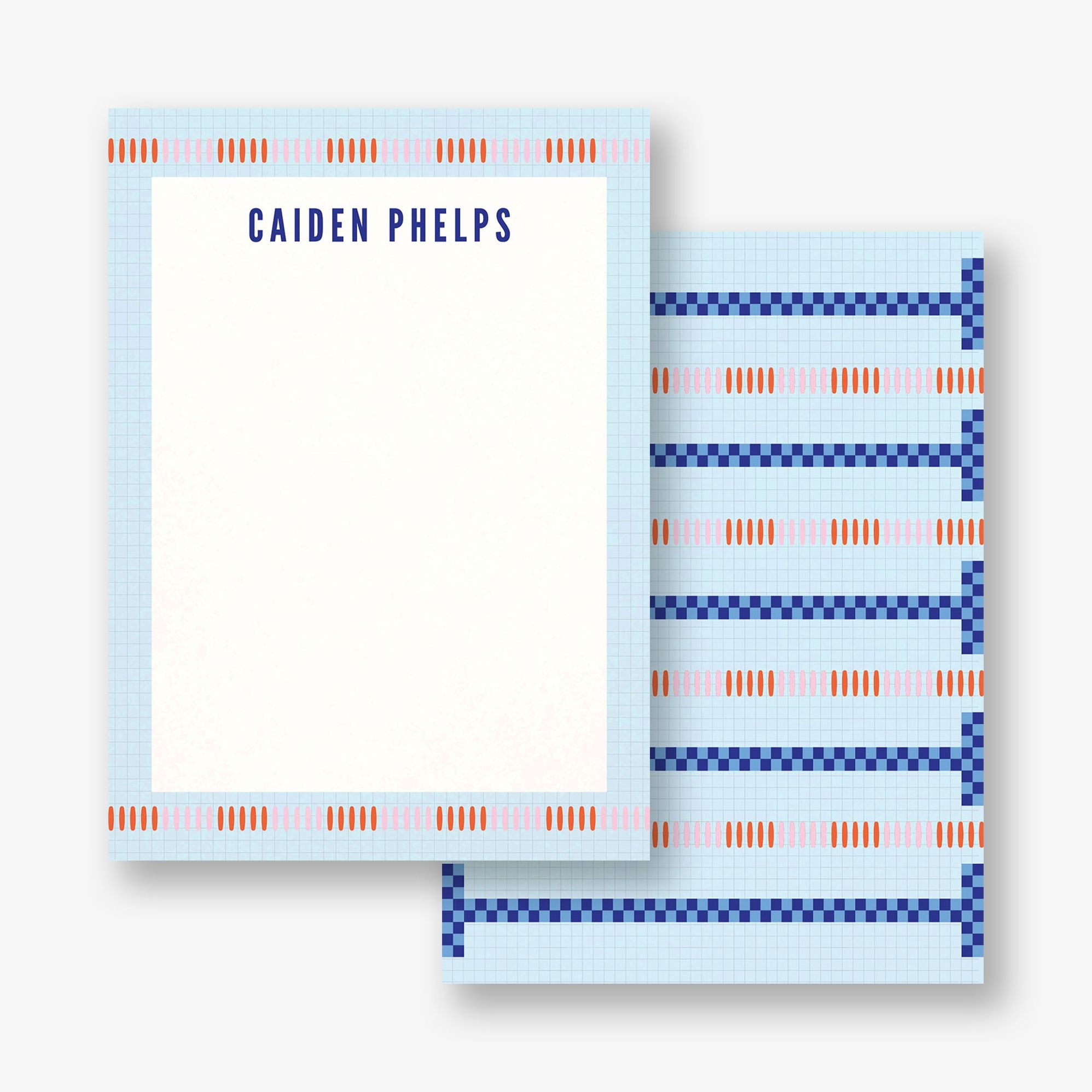Pool Stripes Stationery - Image 2