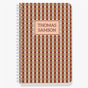 Dad Plaid Custom Journal