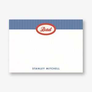 Dad's Workshirt Stationery