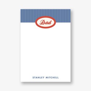Dad's Workshirt Notepad Set