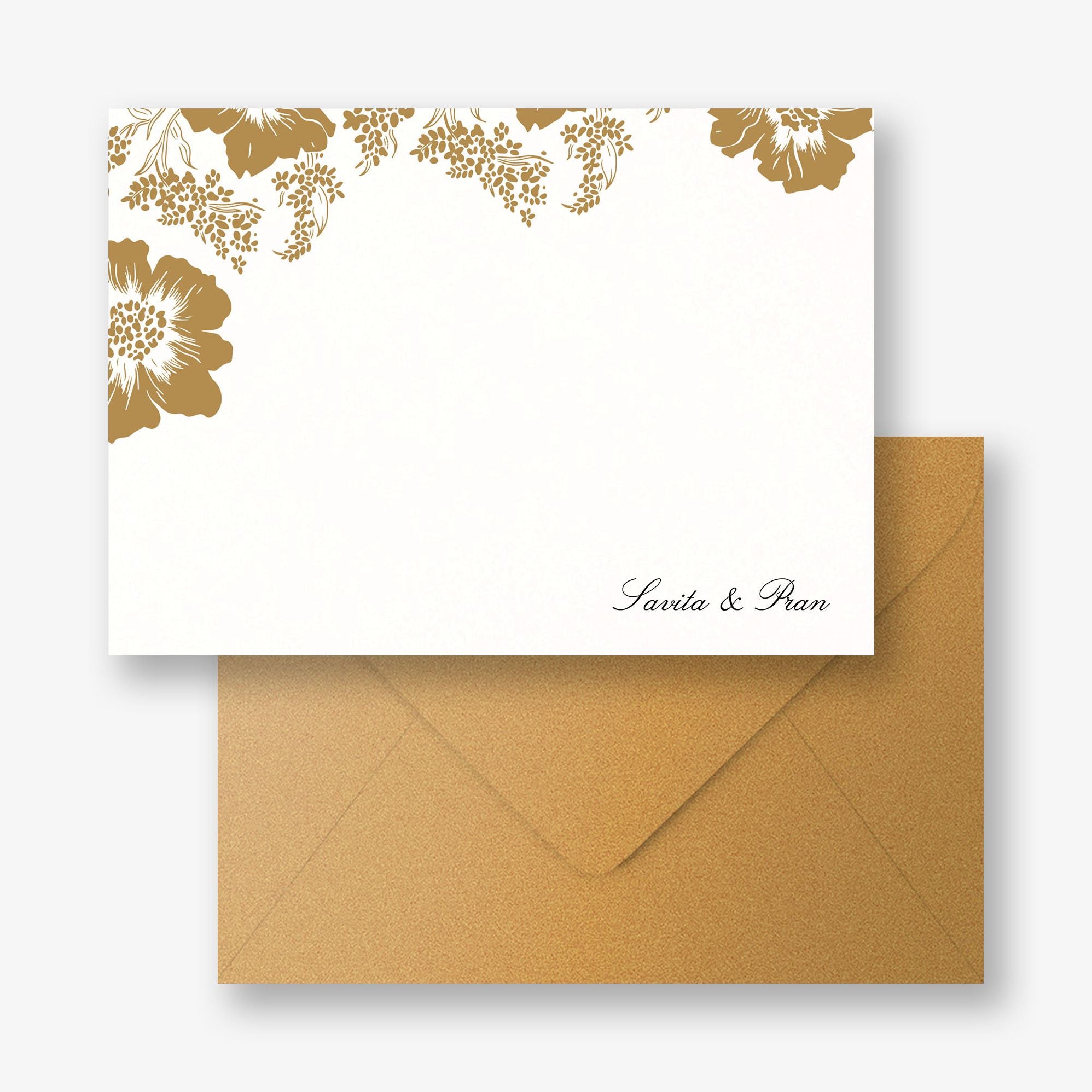 Falling Poppies Stationery - Image 2