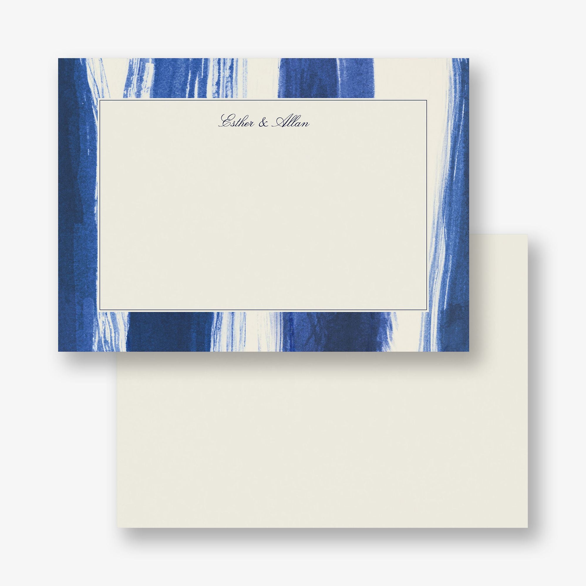 Watercolor Horizontal Stationery - Image 2