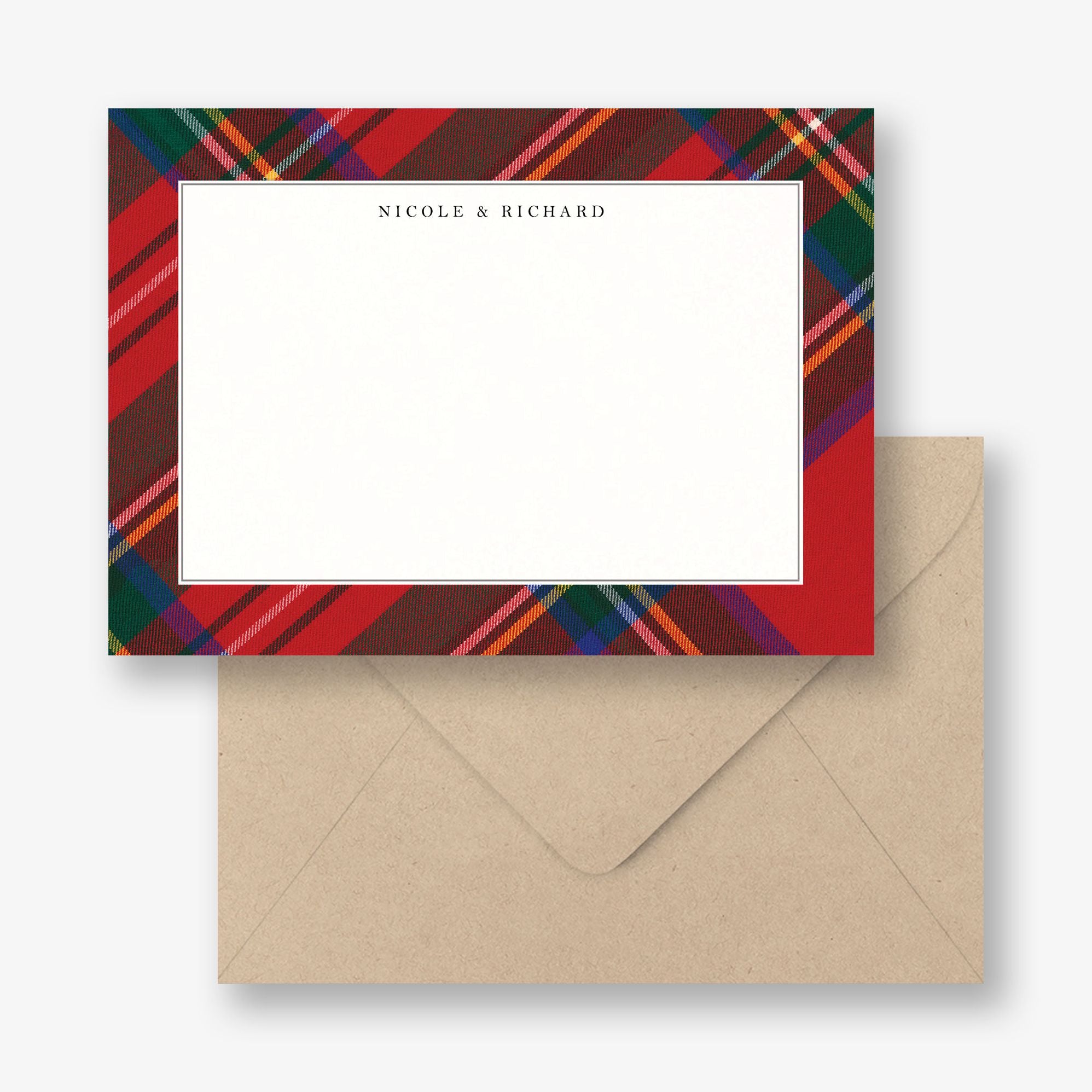Tartan Stationery - Image 2