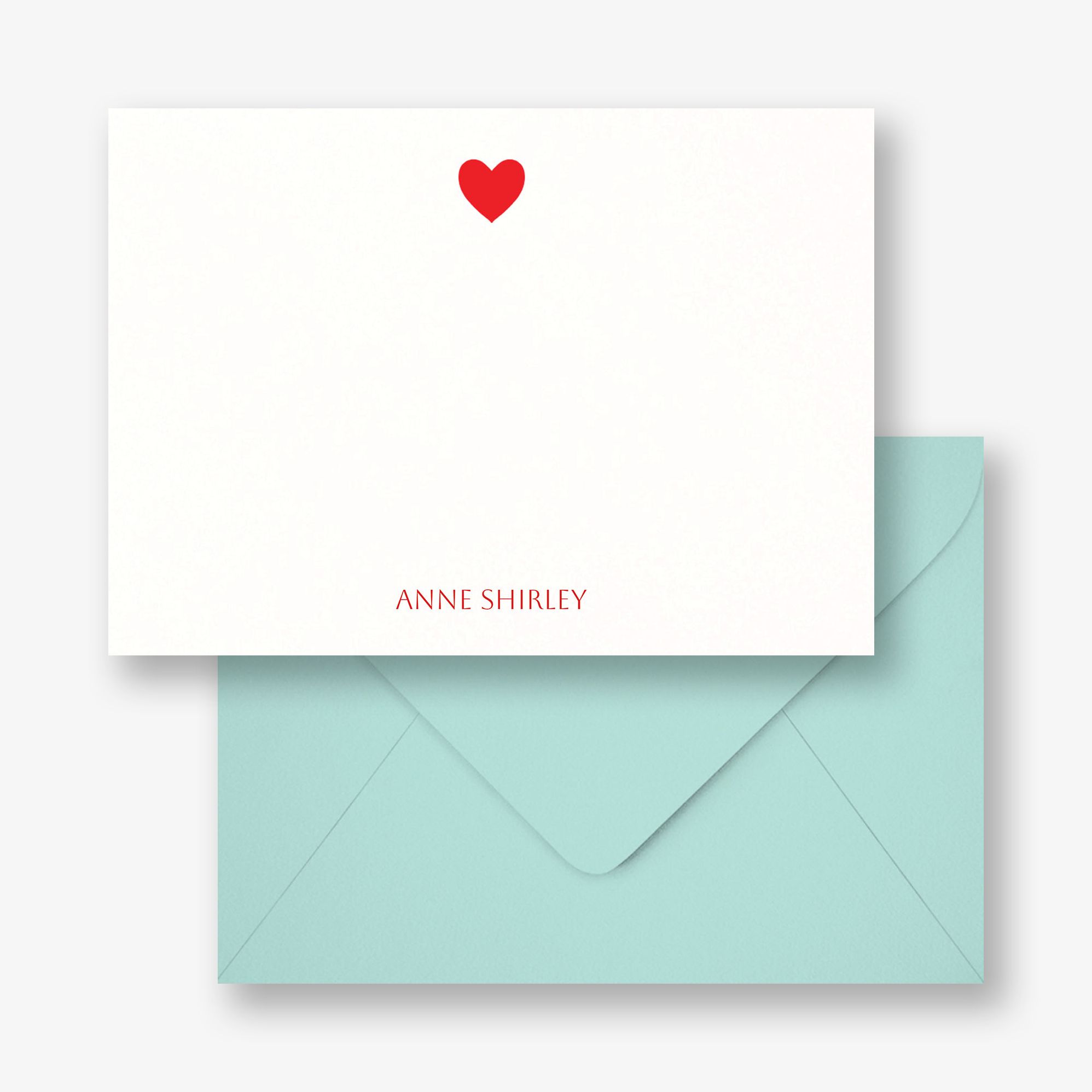 Heart Thank You Stationery - Image 2