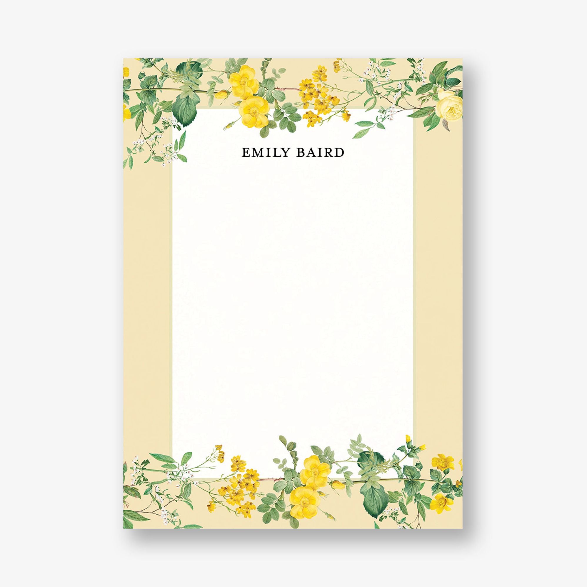 Buttercup Parlor Stationery
