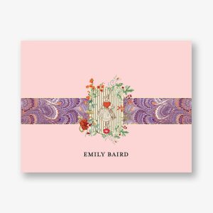 Parlor Pageant Folded Stationery