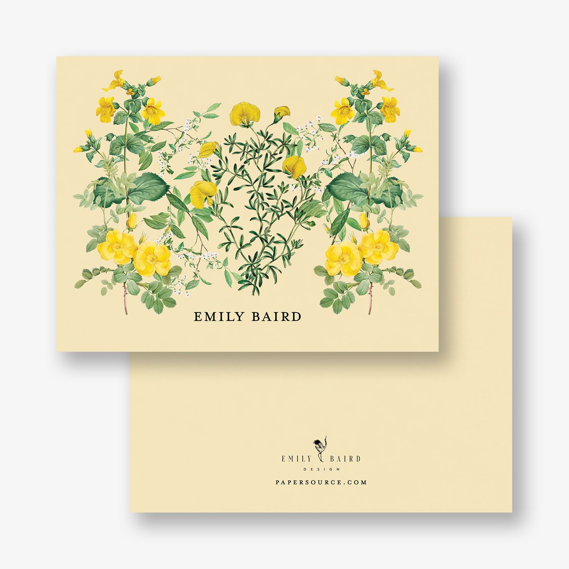 Buttercup Parlor Folded Stationery - Image 2